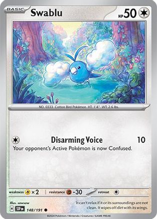 Swablu (148) [SV08: Surging Sparks] - Deck Out Gaming