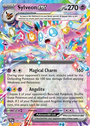 Sylveon ex (86) [SV08: Surging Sparks] Holofoil