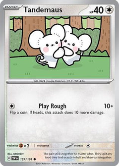 Tandemaus (157) [SV08: Surging Sparks] Reverse Holofoil - Deck Out Gaming
