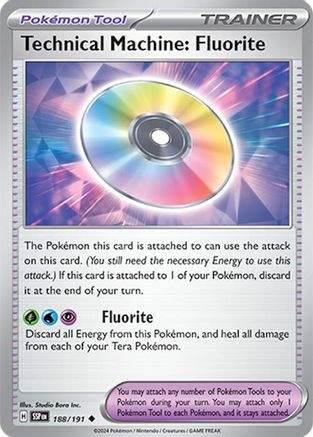 Technical Machine: Fluorite (188) [SV08: Surging Sparks] Reverse Holofoil