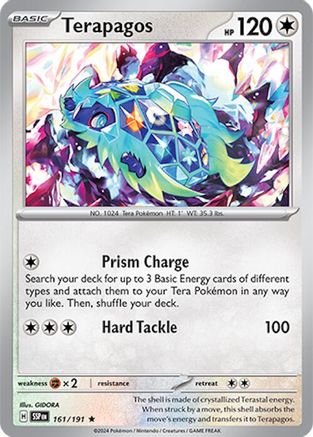 Terapagos (161) [SV08: Surging Sparks] Reverse Holofoil