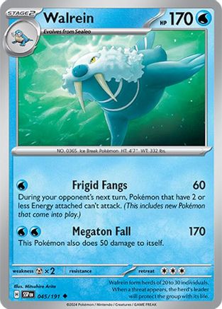 Walrein (45) [SV08: Surging Sparks] Reverse Holofoil - Deck Out Gaming