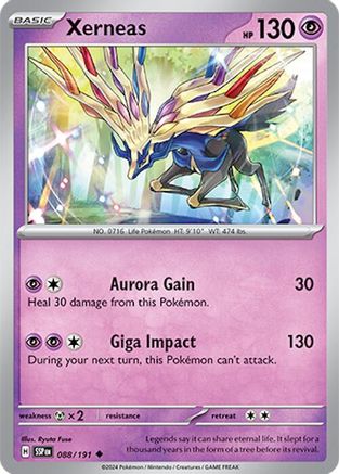 Xerneas (88) [SV08: Surging Sparks] Reverse Holofoil