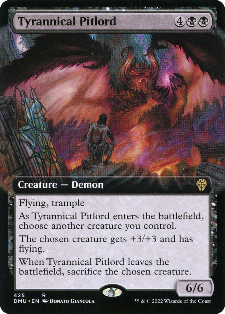 Tyrannical Pitlord (Extended Art) (425) [Dominaria United] - Deck Out Gaming