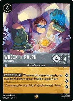 Wreck-It Ralph - Ham Hands (190/204) [Azurite Sea] - Deck Out Gaming
