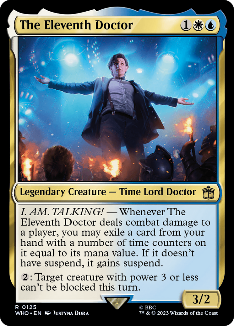 The Eleventh Doctor (125) [Doctor Who] foil - Deck Out Gaming