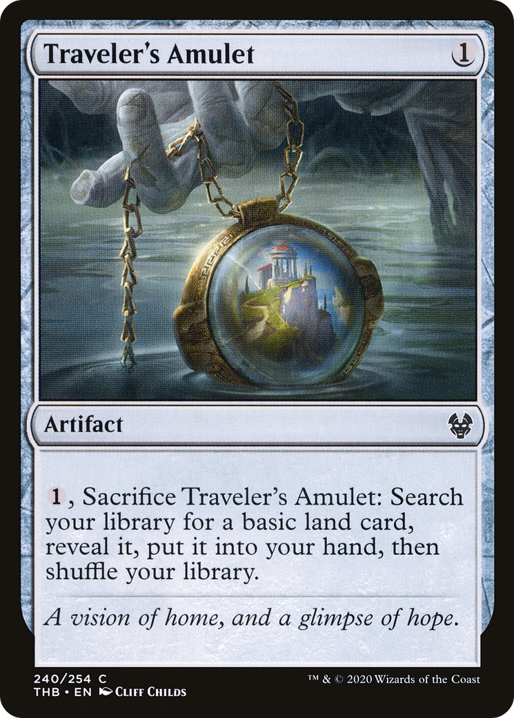 Traveler's Amulet (240) [Theros Beyond Death] foil - Deck Out Gaming