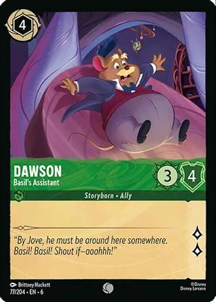 Dawson - Basil's Assistant (77/204) [Azurite Sea] - Deck Out Gaming