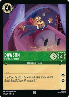 Dawson - Basil's Assistant (77/204) [Azurite Sea] Cold Foil - Deck Out Gaming