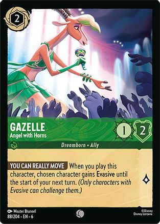 Gazelle - Angel with Horns (88/204) [Azurite Sea] - Deck Out Gaming