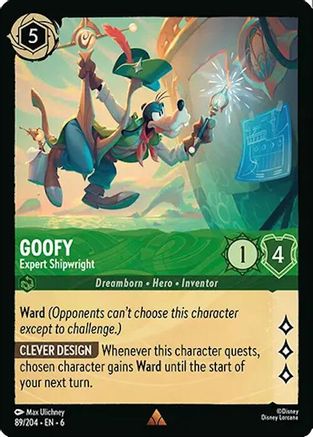 Goofy - Expert Shipwright (89/204) [Azurite Sea] - Deck Out Gaming
