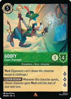 Goofy - Expert Shipwright (89/204) [Azurite Sea] Cold Foil - Deck Out Gaming