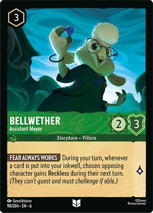 Bellwether - Assistant Mayor (90/204) [Azurite Sea] Cold Foil - Deck Out Gaming