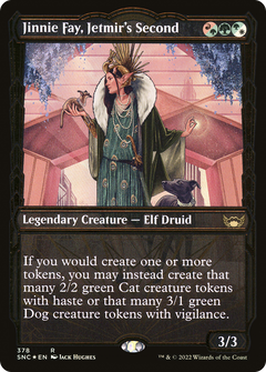 Jinnie Fay, Jetmir's Second (Gilded Foil) (378) [Streets of New Capenna] foil - Deck Out Gaming