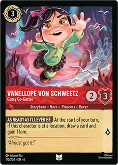 Vanellope von Schweetz - Gutsy Go-Getter (110/204) [Azurite Sea] - Deck Out Gaming