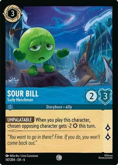 Sour Bill - Surly Henchman (147/204) [Azurite Sea] - Deck Out Gaming