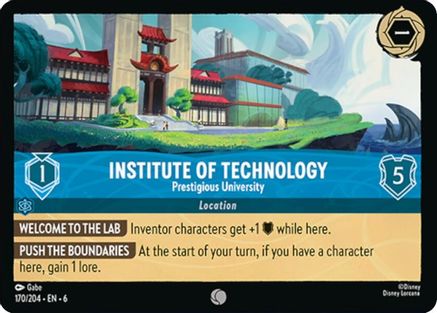 Institute of Technology - Prestigious University (170/204) [Azurite Sea] Cold Foil - Deck Out Gaming