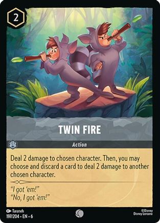 Twin Fire (197/204) [Azurite Sea] - Deck Out Gaming