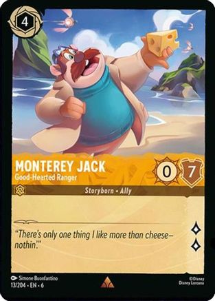 Monterey Jack - Good-Hearted Ranger (13/204) [Azurite Sea] Cold Foil - Deck Out Gaming