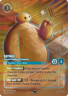 Baymax - Personal Healthcare Companion (Enchanted) (218/204) [Azurite Sea] Holofoil - Deck Out Gaming