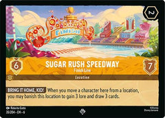 Sugar Rush Speedway - Finish Line (35/204) [Azurite Sea] Cold Foil - Deck Out Gaming