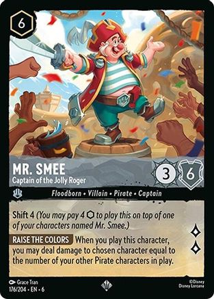 Mr. Smee - Captain of the Jolly Roger (176/204) [Azurite Sea] - Deck Out Gaming
