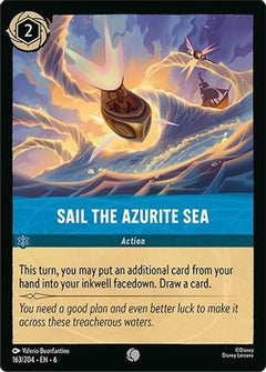 Sail the Azurite Sea (163/204) [Azurite Sea] Cold Foil - Deck Out Gaming