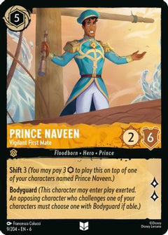 Prince Naveen - Vigilant First Mate (9/204) [Azurite Sea] - Deck Out Gaming