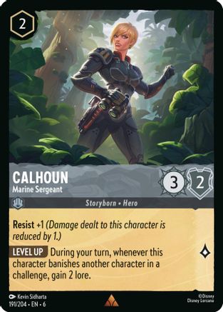 Calhoun - Marine Sergeant (191/204) [Azurite Sea] - Deck Out Gaming