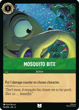 Mosquito Bite (96/204) [Azurite Sea] Cold Foil - Deck Out Gaming
