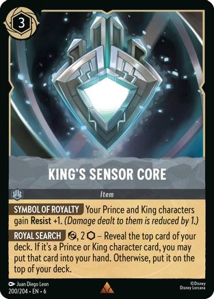 King's Sensor Core (200/204) [Azurite Sea] - Deck Out Gaming