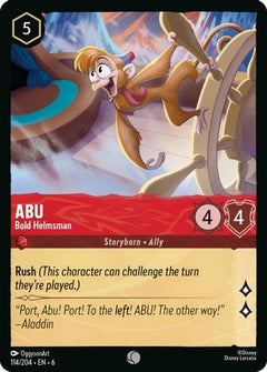 Abu - Bold Helmsman (114/204) [Azurite Sea] - Deck Out Gaming