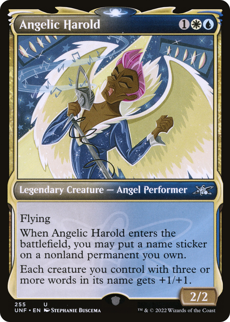 Angelic Harold (Showcase) (255) [Unfinity] - Deck Out Gaming