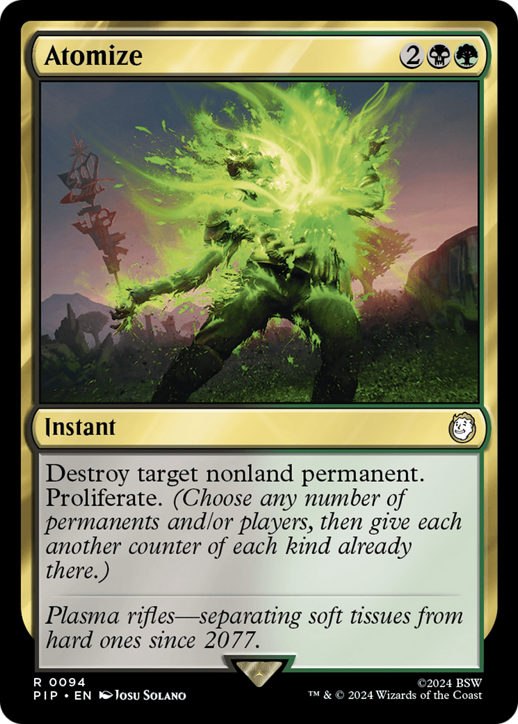 Atomize (94) [Fallout] foil - Deck Out Gaming