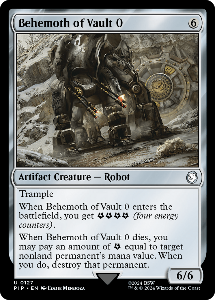 Behemoth of Vault 0 (127) [Fallout] foil - Deck Out Gaming