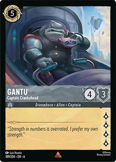 Gantu - Captain Crankyhead (189/204) [Azurite Sea] Cold Foil - Deck Out Gaming