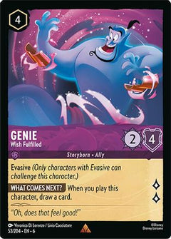 Genie - Wish Fulfilled (53/204) [Azurite Sea] - Deck Out Gaming