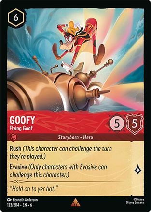 Goofy - Flying Goof (123/204) [Azurite Sea] - Deck Out Gaming