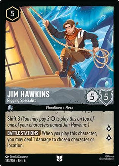 Jim Hawkins - Rigging Specialist (183/204) [Azurite Sea] - Deck Out Gaming