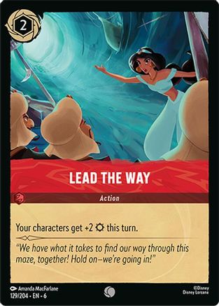 Lead the Way (129/204) [Azurite Sea] - Deck Out Gaming