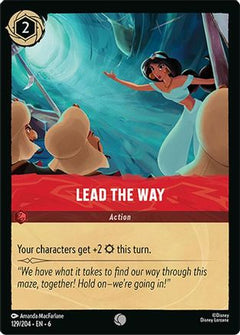 Lead the Way (129/204) [Azurite Sea] Cold Foil - Deck Out Gaming