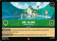 Owl Island - Secluded Entrance (102/204) [Azurite Sea] - Deck Out Gaming