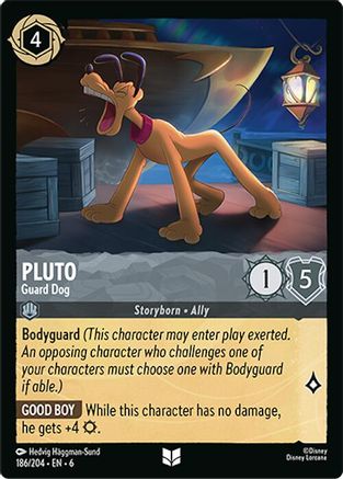 Pluto - Guard Dog (186/204) [Azurite Sea] Cold Foil - Deck Out Gaming
