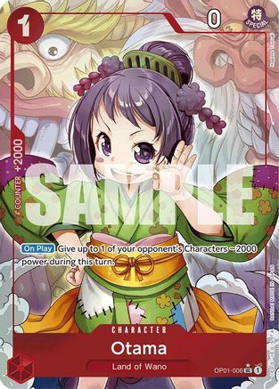 Otama (Full Art) (OP01-006) [Premium Booster -The Best-] Foil - Deck Out Gaming
