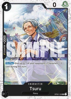 Tsuru (Jolly Roger Foil) (OP02-106) [Premium Booster -The Best-] Foil - Deck Out Gaming