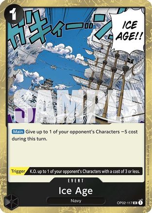 Ice Age (Jolly Roger Foil) (OP02-117) [Premium Booster -The Best-] Foil - Deck Out Gaming