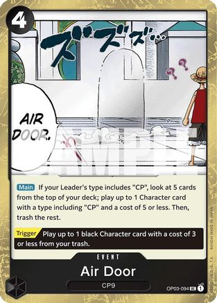 Air Door (Jolly Roger Foil) (OP03-094) [Premium Booster -The Best-] Foil - Deck Out Gaming