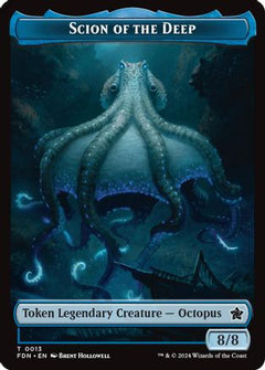 Scion of the Deep // Koma's Coil Doubled-Sided Token (13) [Foundations] - Deck Out Gaming