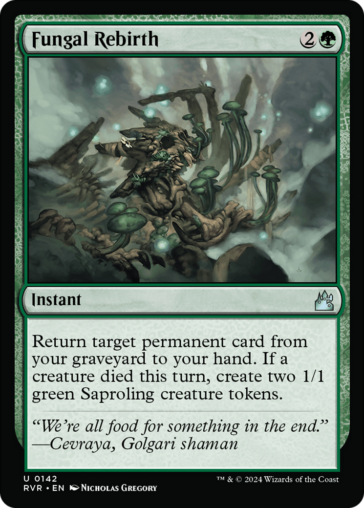 Fungal Rebirth (142) [Ravnica Remastered] - Deck Out Gaming