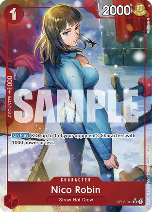 Nico Robin (Full Art) (OP05-010) [Premium Booster -The Best-] Foil - Deck Out Gaming